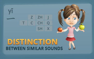 Infographic Chinese Pronunciation Hard Distinction between similar sounds